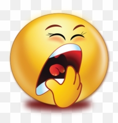 Yawing Face Open Mouse Emoji - New Whatsapp Stickers png