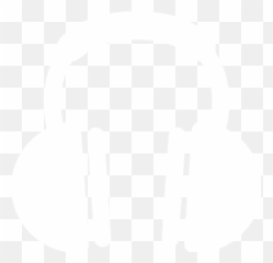 White Headphones Icon - Png