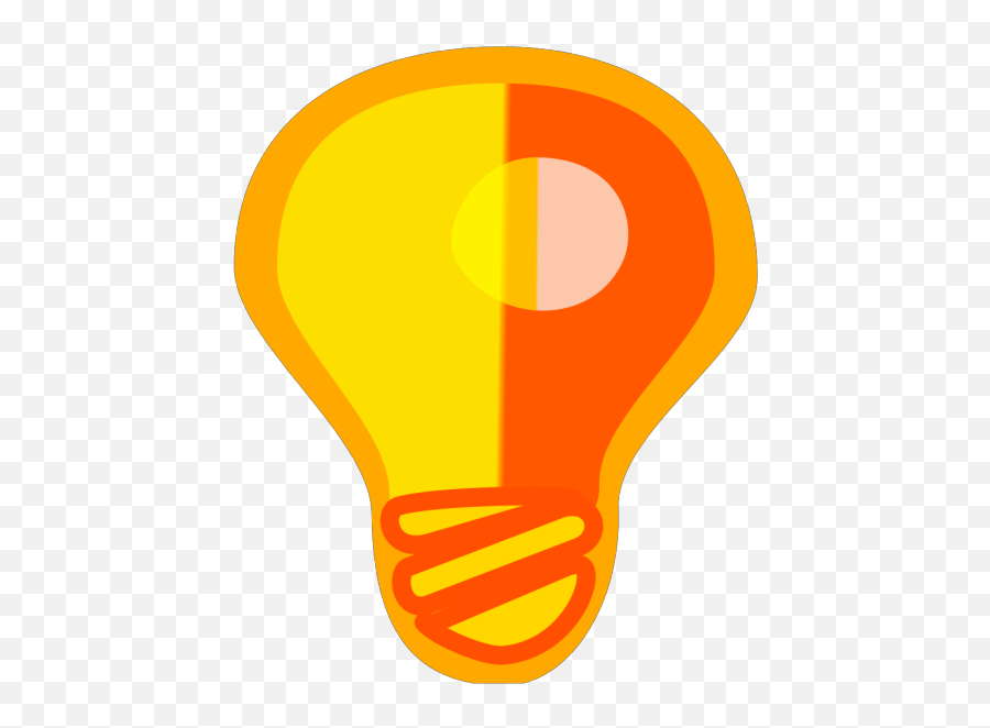 Bulb Png Images Icon Cliparts - Page 4 Download Clip Art,Orange Light Bulb Icon