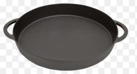 Download Hd Cast Iron Skillet - Cast Iron Skillet Green Egg Png,Skillet Png