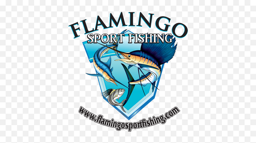 Flamingo Sport Fishing Logo - Poster Png,Flamingo Logo