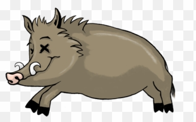 Wild Boar Common Warthog Clip Art - Clipart png