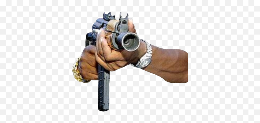 Download Gun In Hand Psd - Hand Transparent Gun Png,Hand Holding Gun Transparent