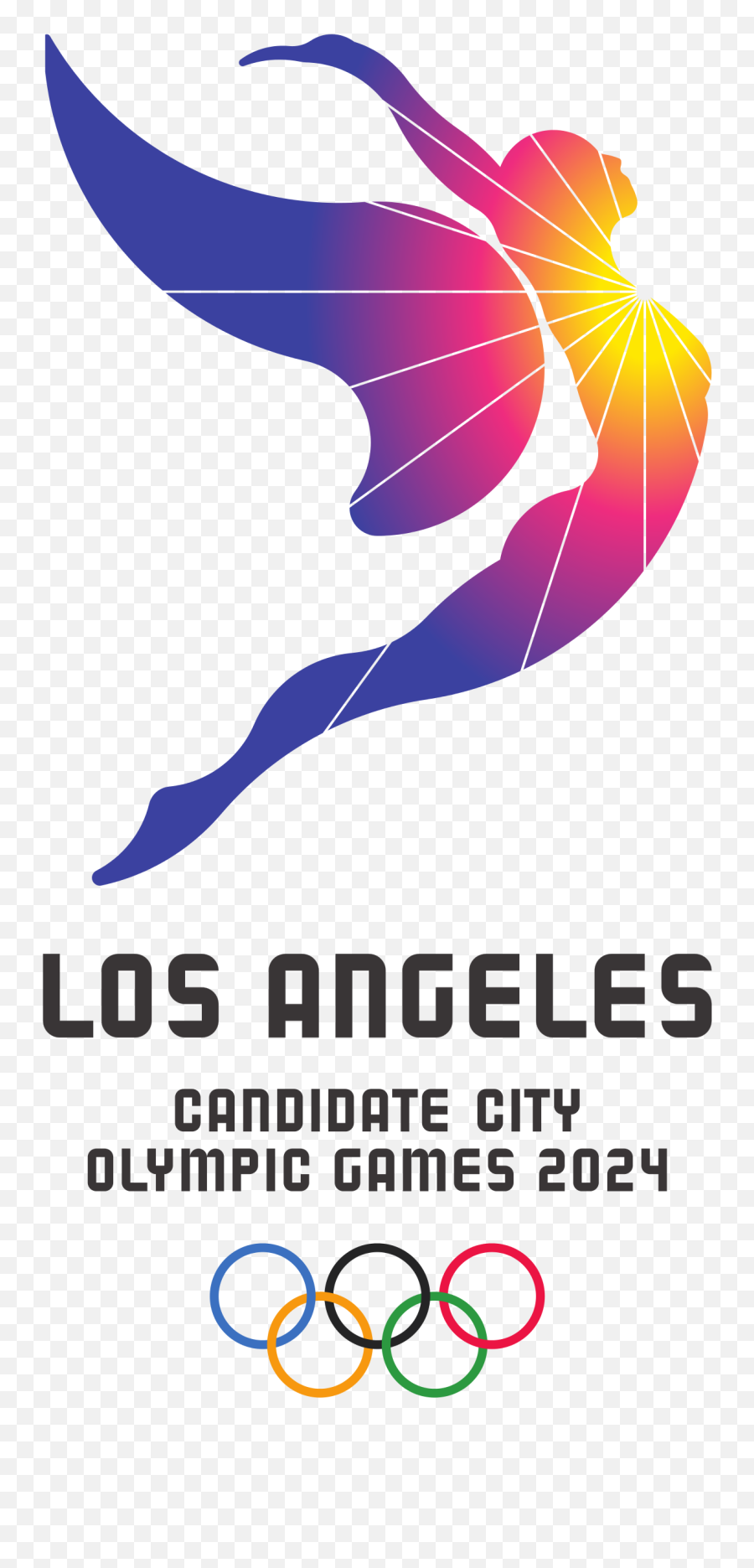 Los Angeles Bid For The 2024 Summer Olympics - Wikipedia Los Angeles Olympics 2024 Png,Olympic Rings Transparent