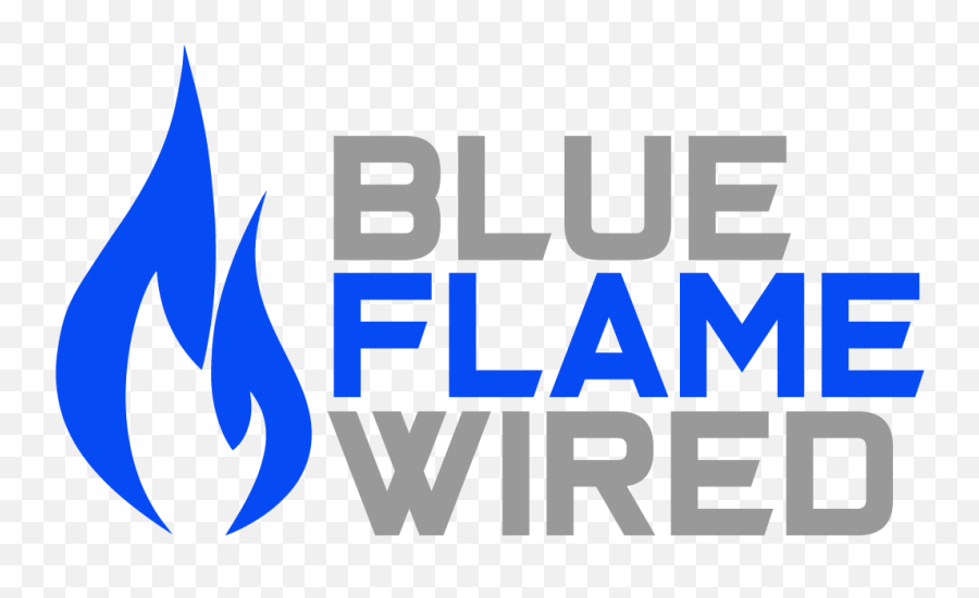 Blue Flame Wired - Graphic Design Png,Blue Flame Transparent