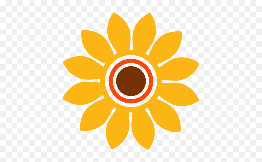 Sunflower Logo Png Picture - Flower Line Vector Png,Sunflower Logo