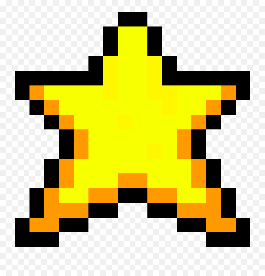 Mario Star - Mario Star Pixel Art Png,Mario Star Png