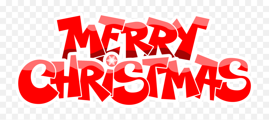 Merry Christmas Cool Font Transparent - Christmas And New Year Png,Christmas Logo Png