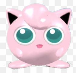 2001 Jigglypuff Pokemon Melee Shiny - Cartoon Png,Jigglypuff Png