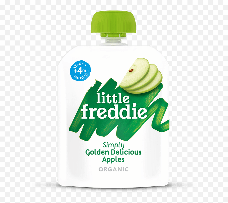 Little Freddie Golden Delicious Apple - Little Freddie Organic Simple Pink Lady Apple Png,Golden Apple Png