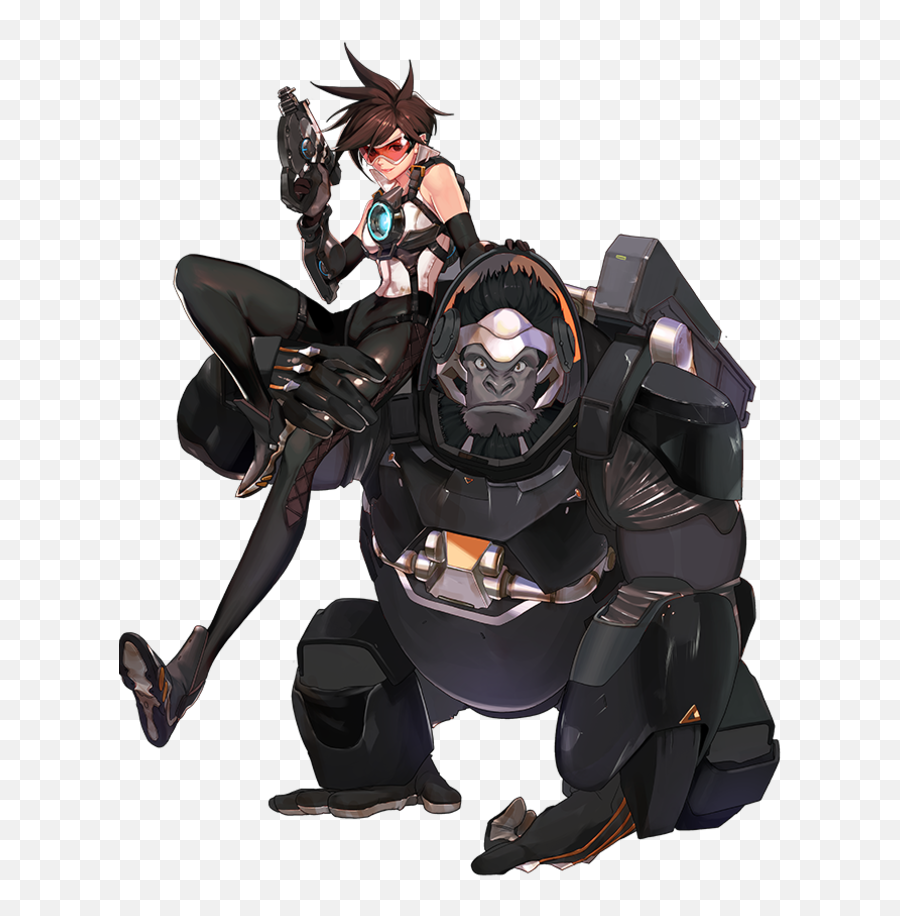 Blackwatch - Overwatch Tracer And Winston Png,Overwatch Tracer Png