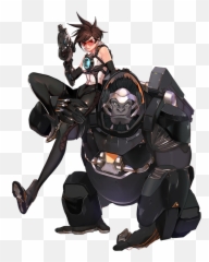 Blackwatch - Overwatch Tracer And Winston Png,Overwatch Tracer Png