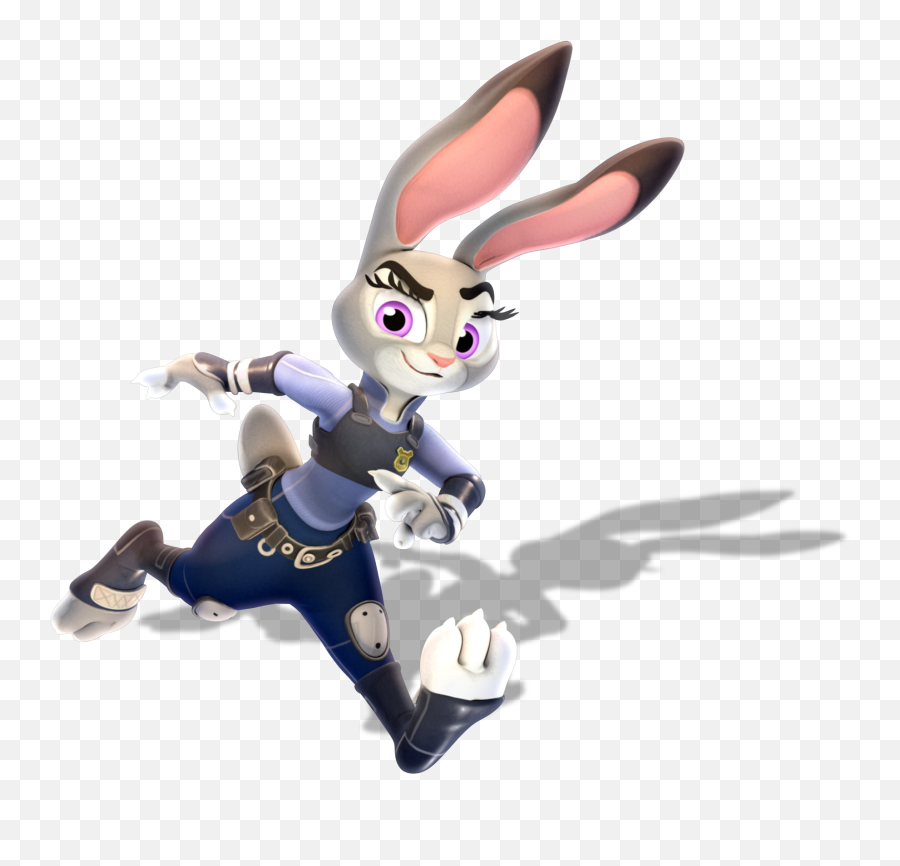Download Hd Judy Hopps From Zootopia - Judy Hopps Zootopia 3d Png,Zootopia Png