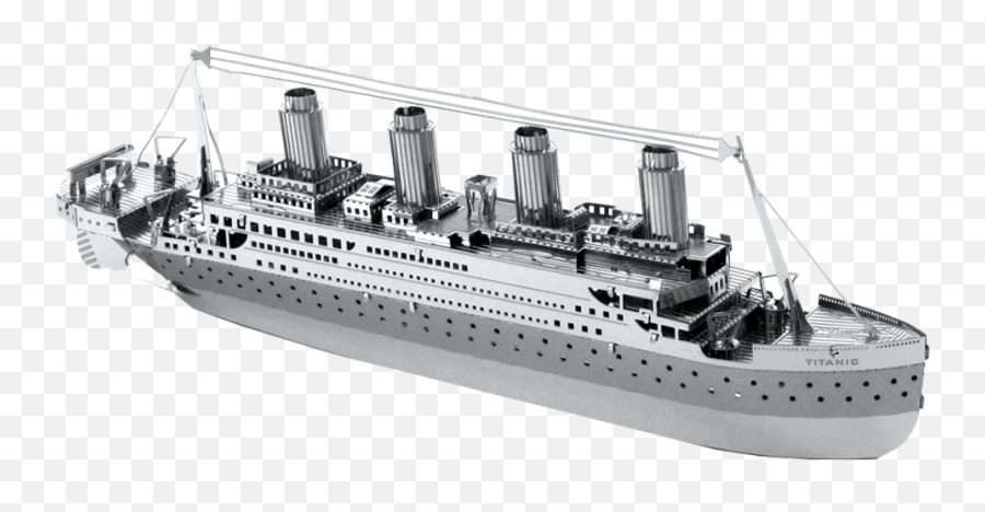 Metal Earth Titanic - Metal Build Ship Kit Png,Titanic Png