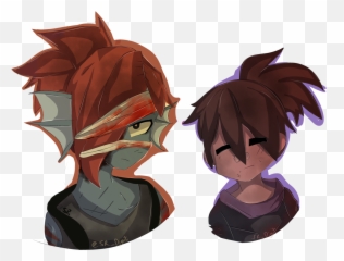 Gzombietale Frisk And Undyne - Gzombietale Frisk Png,Undyne Png