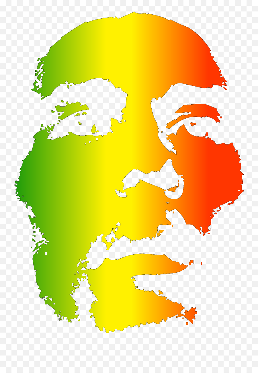 Bob Marley Clip Art Icon And Svg - Svg Clipart Bob Marley Vector Png,Bob Marley Png