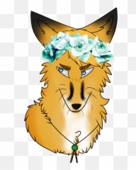 Fox Clipart Flower - Fox Animal Jam Flower Crown Full Size Animal Jam Free Arts Png,Fox Clipart Png