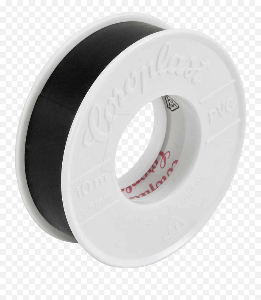 Vde Electrical Insulation Tape 10 M 15 Mm Black - Circle Png,Black Tape Png