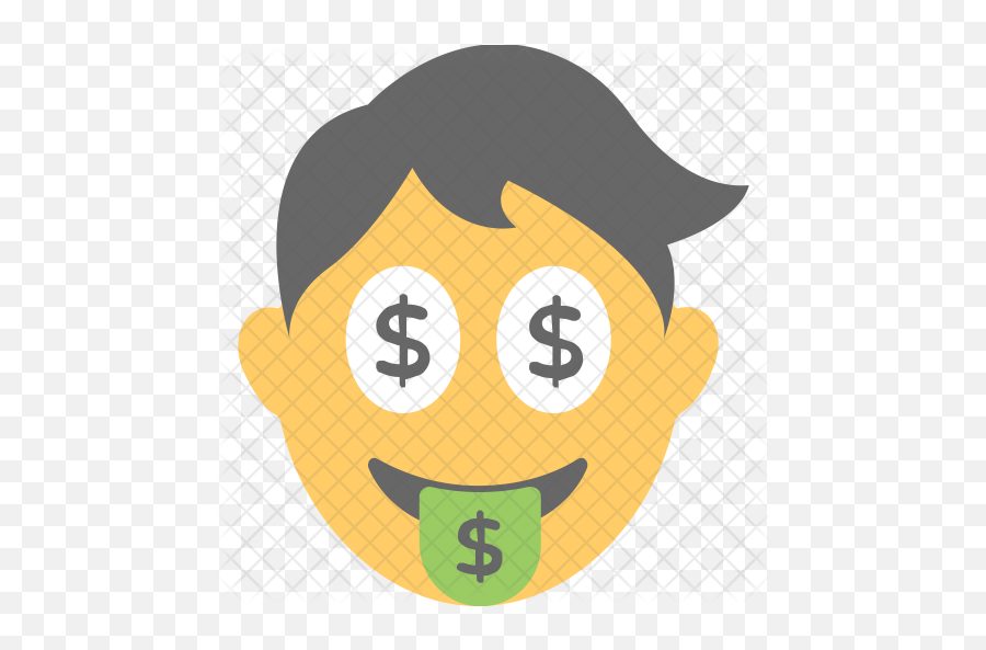 Dollar Eyes Emoji Icon - Occhi A Forma Di Dollari Png,Eyes Emoji Png