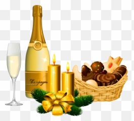 Champagne Png Transparent Images - New Year