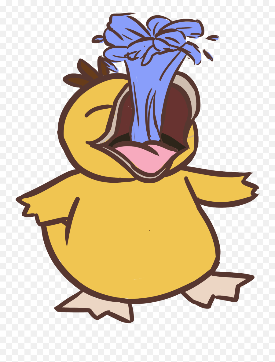 Psyduck Used Water Gun By Cynthistic - Psyduck In Water Png,Psyduck Png
