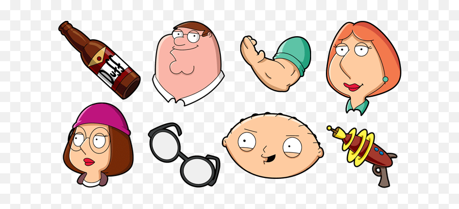 Family Guy Mouse Cursors Collection For - Family Guy Volume 7 Png,Family Guy Png