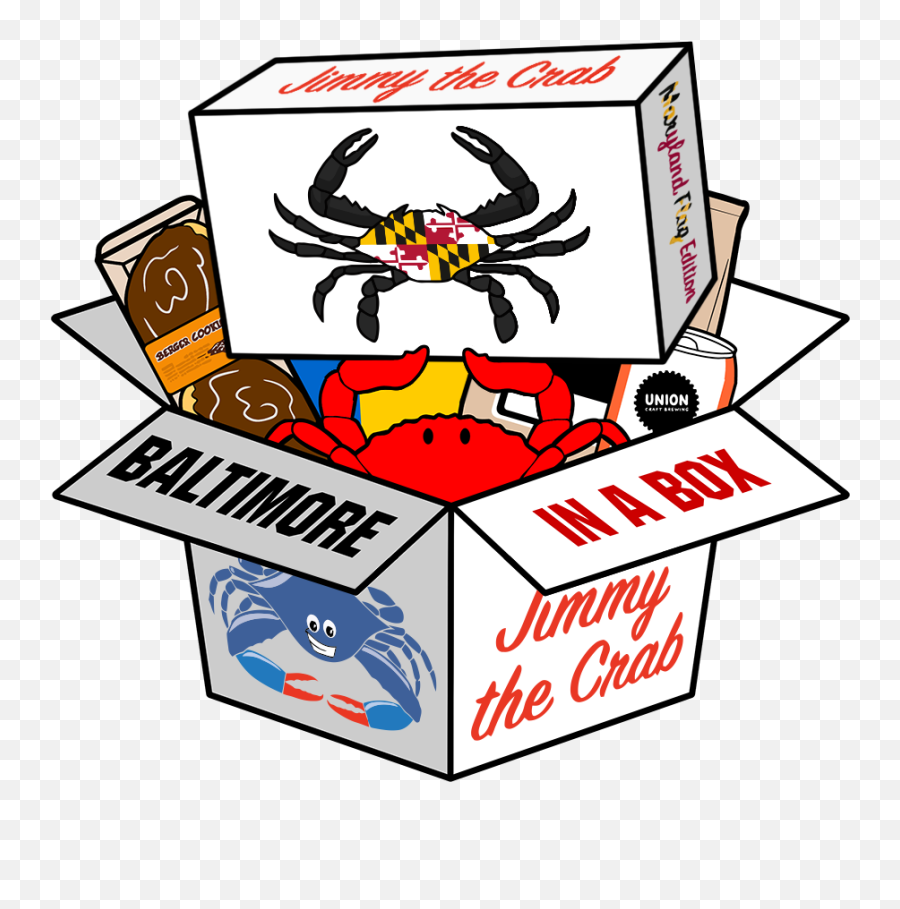 Baltimore Jimmy The Crab Box U2014 In A Png