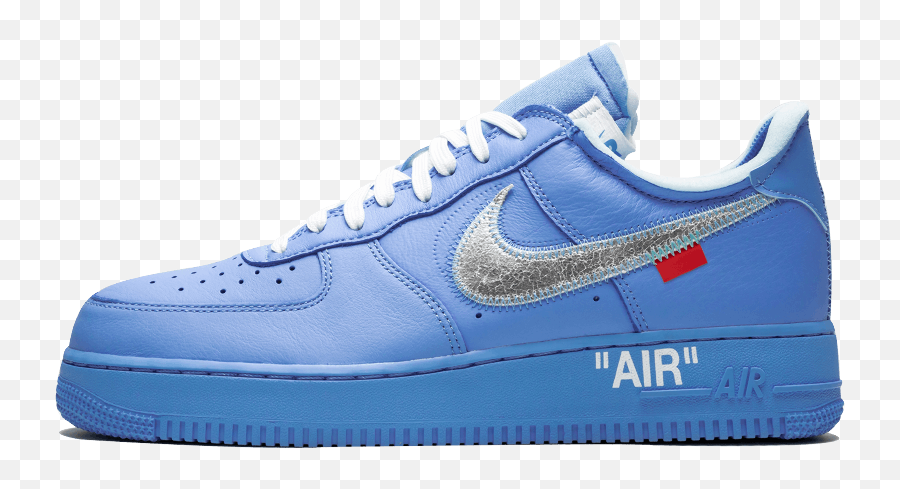 Nike Air Force 1 Low Off - White Mca University Blue Ci1173400 Restocks Png,Off White Logo Png