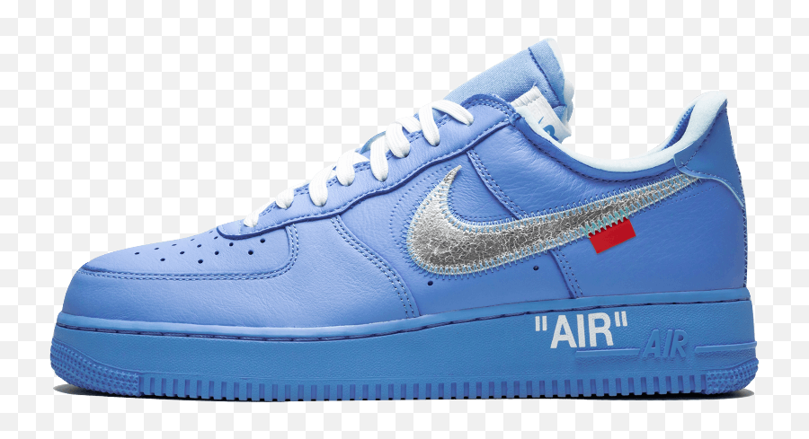 Nike Air Force 1 Low Off White Mca University Blue Ci Restocks Png Off White Logo Png Free Transparent Png Images Pngaaa Com