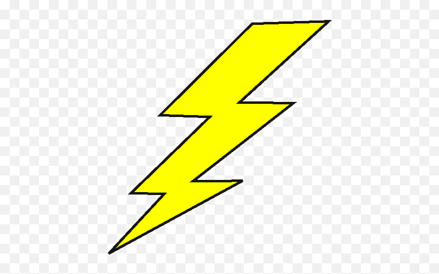 Lightning Bolt Cliparts For Png - Yellow Lightning Bolt Png,Lightning Strike Transparent