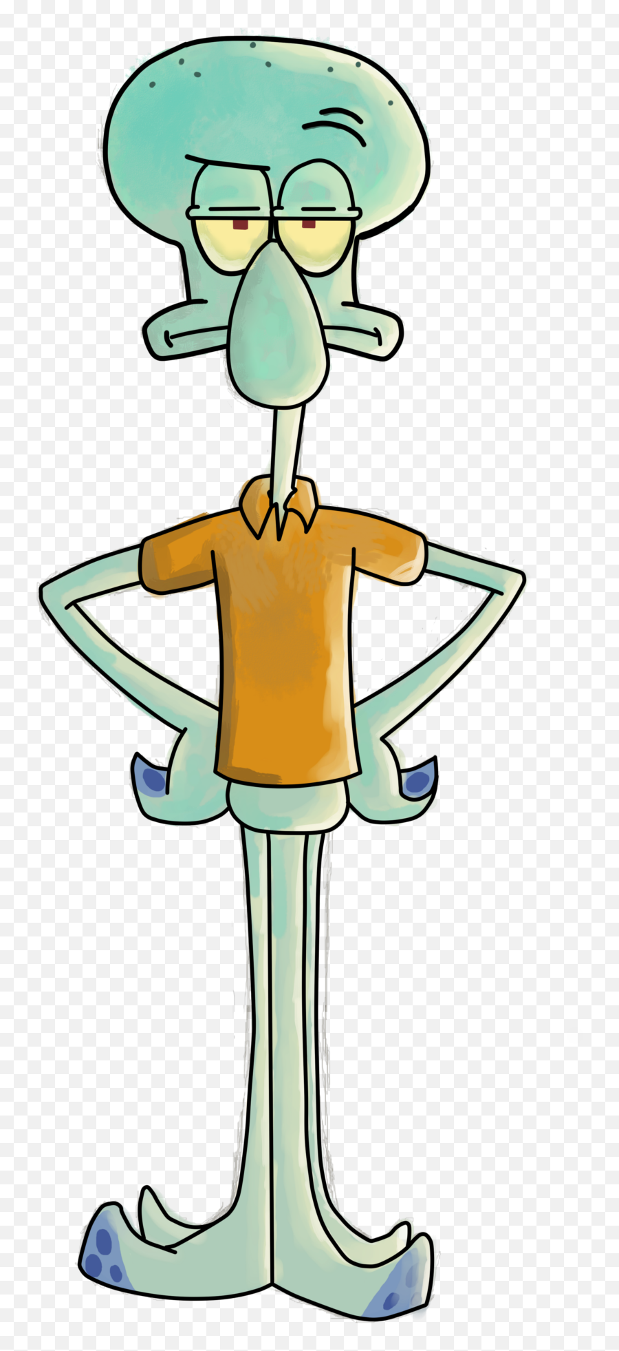 Spongebob Squarepants - Squidward Tentacles Png,Squidward Transparent