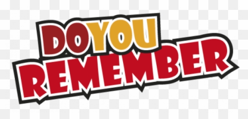 You Remember Clipart Transparent Images - Horizontal Png,Remember Png