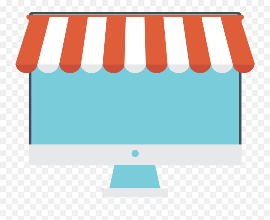 Online Store Vector Png Transparent - Transparent Vector Shop Store,Online Shopping Png