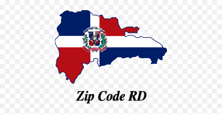 Postal Code In The Dominican Republic By Sector - Dominican Republic Flag Png,Dominican Flag Png