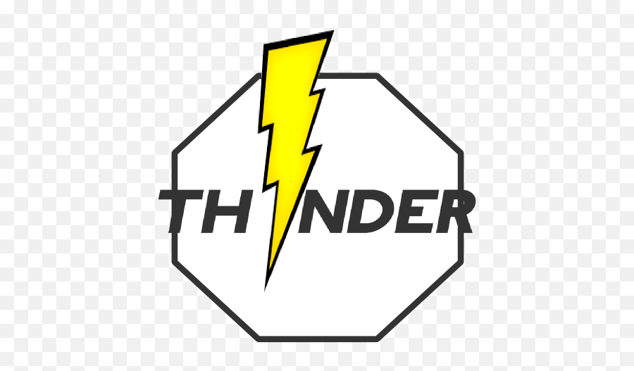 Thunder Png - Horizontal,Thunder Logo Png