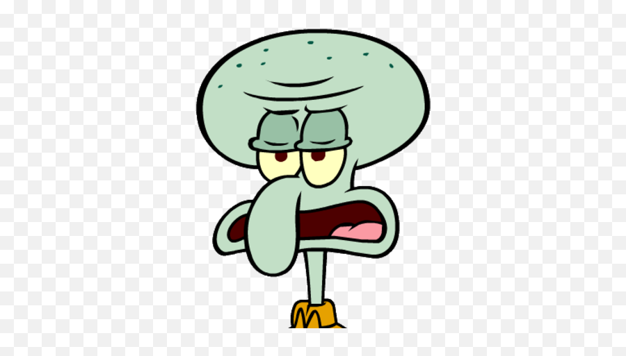 Squidward - Squidward Spongebob Squarepants Png,Squidward Nose Png