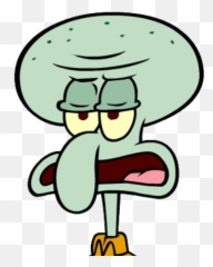 Squidward - Squidward Spongebob Squarepants Png,Squidward Nose Png