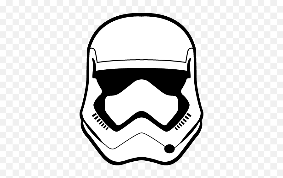 Stormtrooper Sticker Chadbercea - Drawing Stormtrooper Helmet Png,Stormtrooper Png