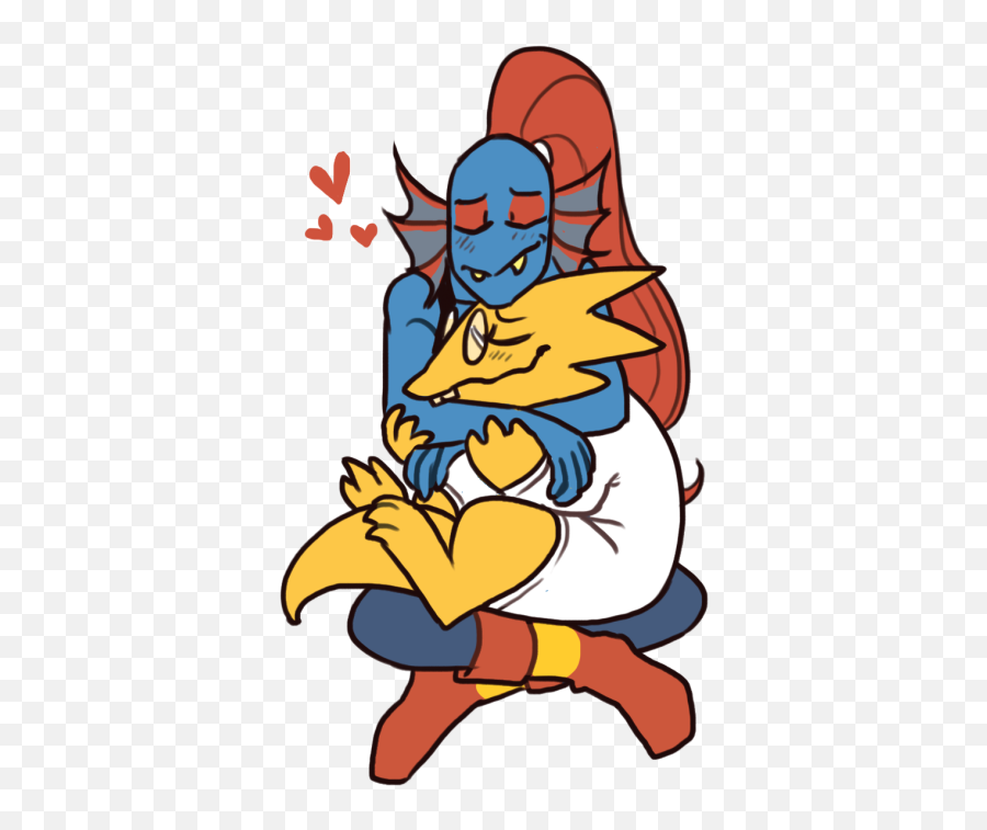 Alphys Undyne - Buscar Con Google Undertale Undertale Alphys And Undyne Lesbian Png,Undyne Transparent