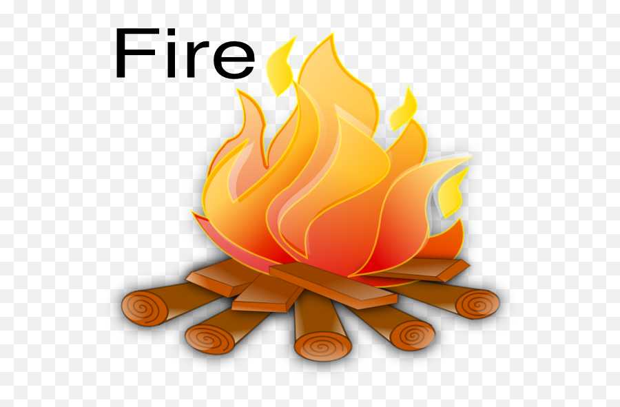 Fire Flame Clipart Border Free Images - Clipart Bonfire Png,Flame Border Png