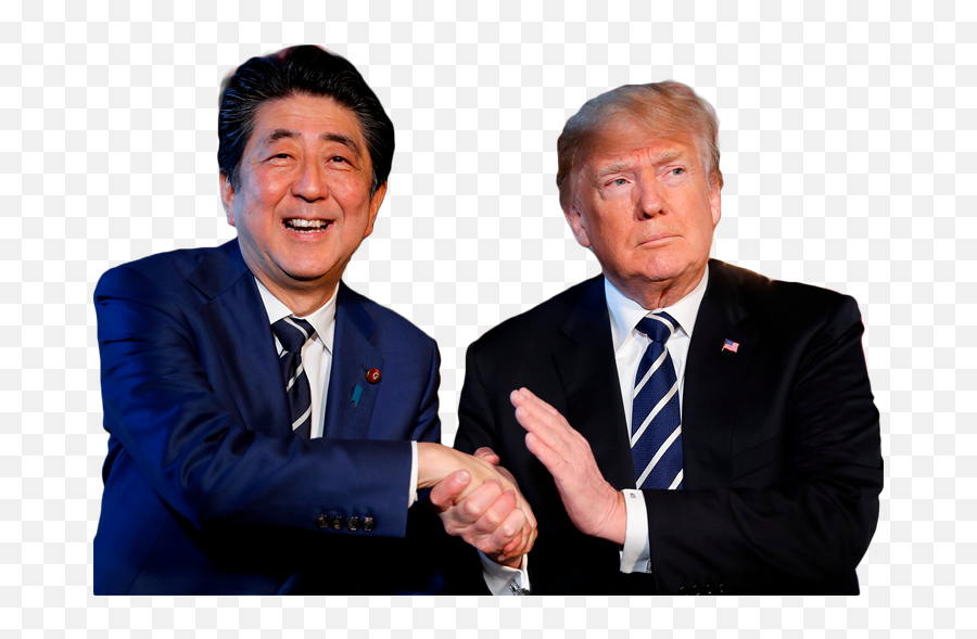 President Trump Splits With Shinzo Abe - Donald Trump And Japan Png,Trump Transparent Png