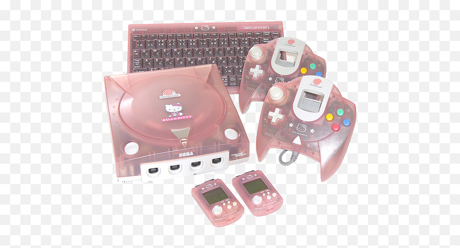 Pink Hello Kitty - Sega Dreamcast Hello Kitty Pink Png,Dreamcast Png