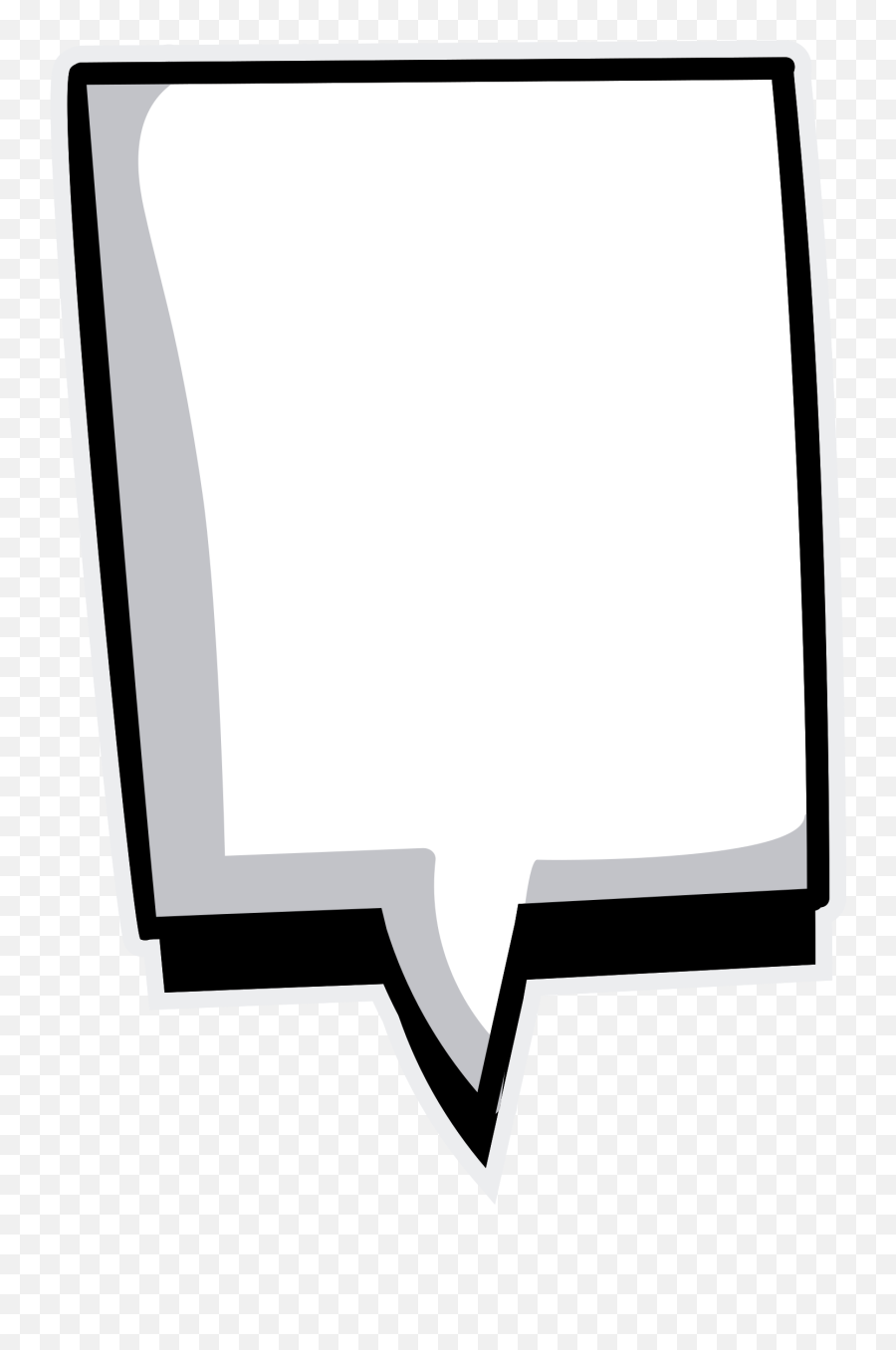 Free Speech Bubble Png With Transparent Background - Horizontal,White Speech Bubble Png
