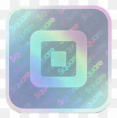 Holographic App Icon For Square - Dot png