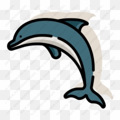 Download Dolphin Vector Icon - Common Bottlenose png