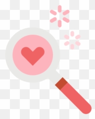 Searching - Girly Png,Red Search Icon Png