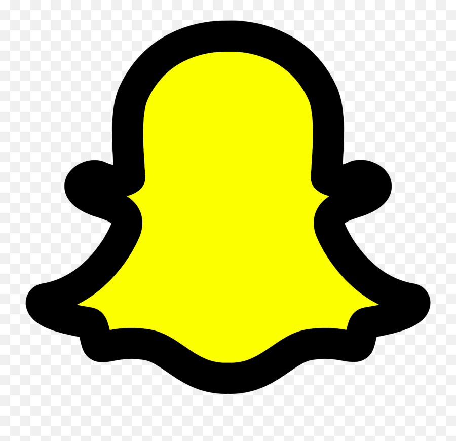 Snapchat Is Called As The Best Smartphone Application Snapchat Icon Transparent Background Png Free Transparent Png Images Pngaaa Com