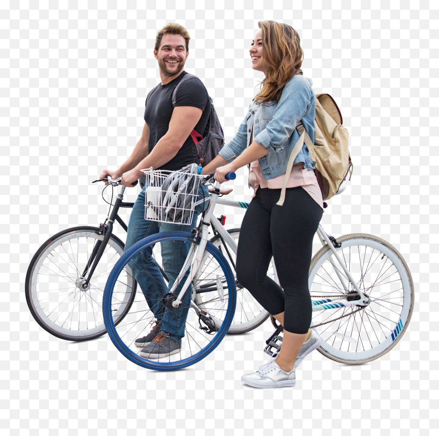 Bicycle People Transparent U0026 Png Clipart Free Download - Ywd Bicycle Cut Out,Bicycle Png