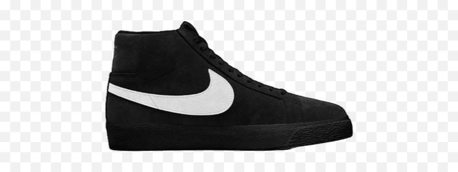 Nike Sb - Nike Sb Mid Blazer Black Black White Png,Nike Sb Reflective Icon Hood