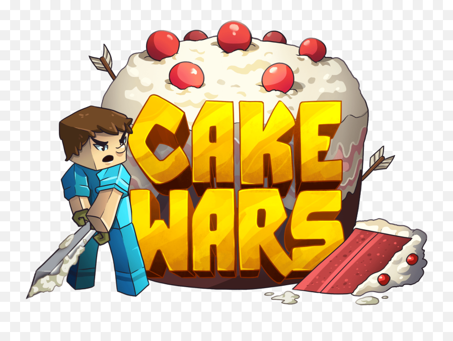 Cake Wars - Mineplex Cake Wars Logo Png,Minecraft Cake Icon